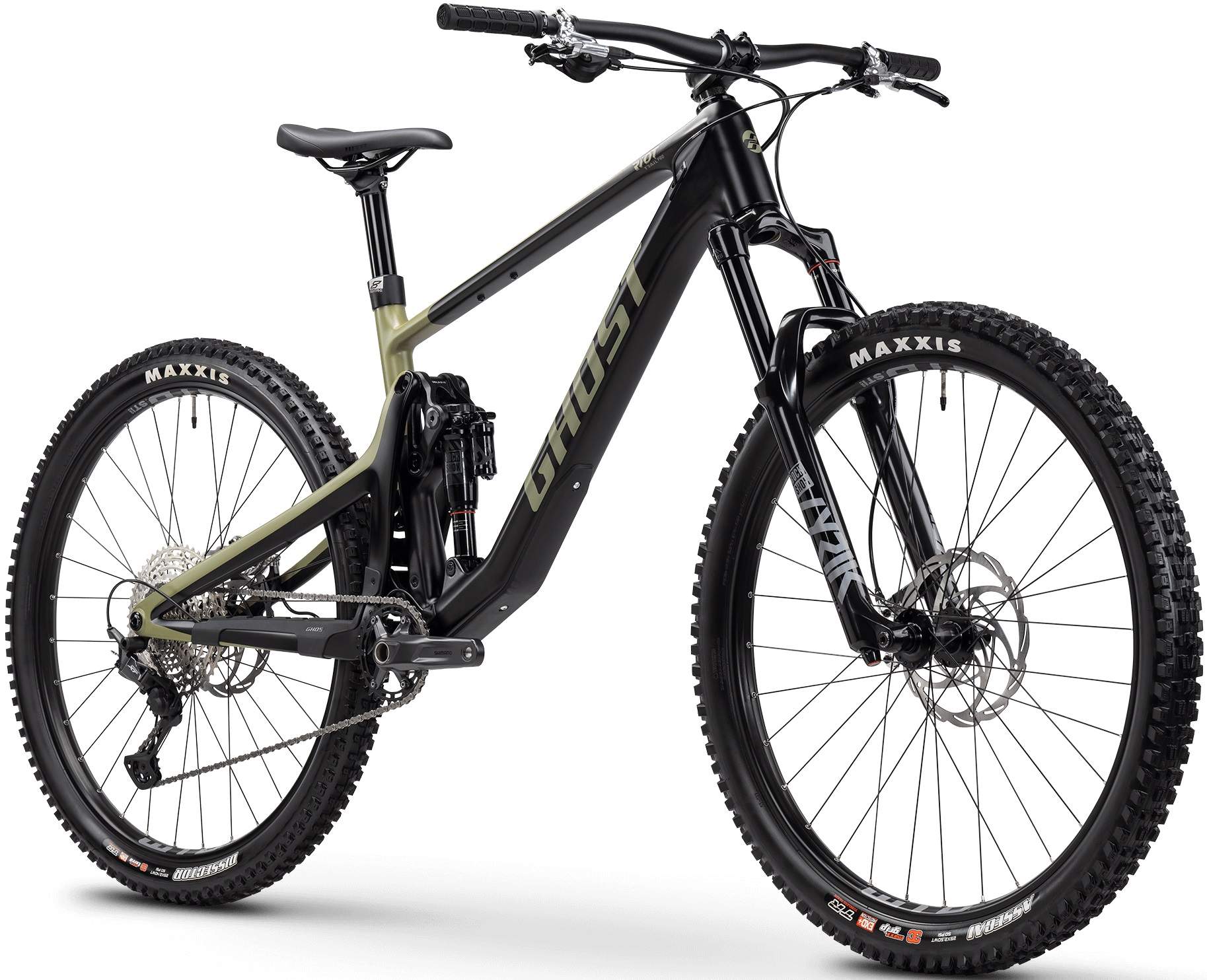 Bicicleta Ghost Riot Trail CF/CF 150/140 Pro 2025 - Imagen 2