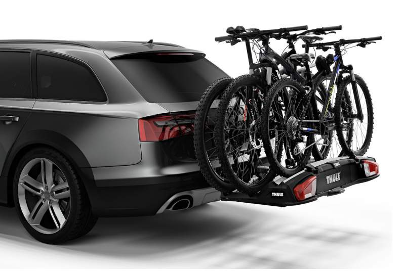 Portabicis Thule Bola Velospace XT 3 Bicis 13 Pines Plata - Imagen 2